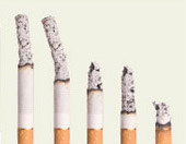 illustration of decrease in smoking since 1960s
