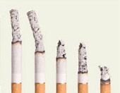 illustration of decrease in smoking since 1960s